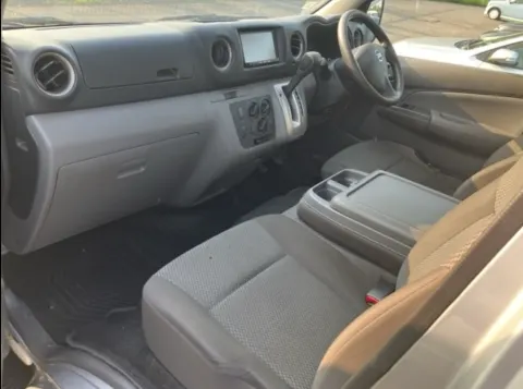 2017 Nissan Caravan NV350 DX grey van, front view