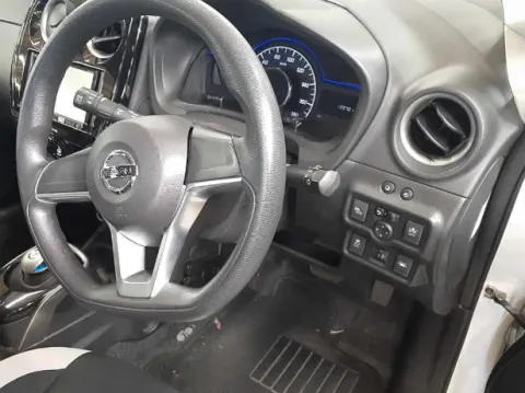 2017 Nissan Note e-Power X white hatchback, engine bay, in transit from Japan.