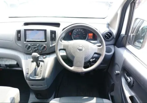 Cargo area of the Nissan NV200 Vanette