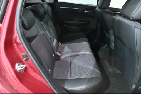 Honda Fit Hybrid 2018 hatchback in pink, steering wheel and seats view, in Musina.