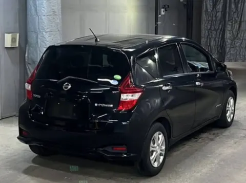 Nissan Note e-Power 2017 black hatchback, interior view, offered by Car Collection pty ltd
